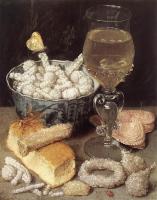 Flegel, George - Still-Life with Bread and Confectionary